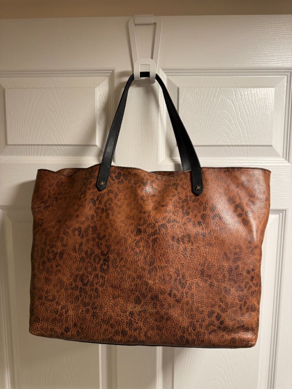 Golden Goose Pasadena Bag in leopard print - Picture 2 of 10